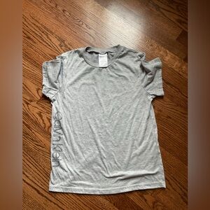 Calvin Klein Heather Gray Kids Short Sleeve Tee